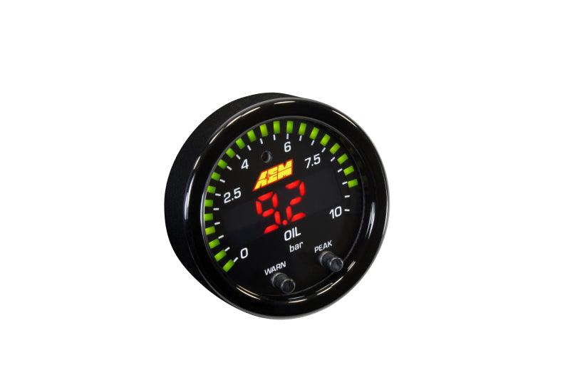 AEM X-Series 0-150 Oil Pressure Gauge Kit - Corvette Realm