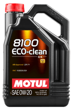 Load image into Gallery viewer, Motul 5L Synthetic Engine Oil 8100 0W20 Eco-Clean - Corvette Realm