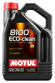 Motul 5L Synthetic Engine Oil 8100 0W20 Eco-Clean - Corvette Realm