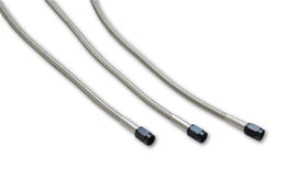 Vibrant Univ Oil Feed Kit 3ft Teflon lined S.S. hose with two -4AN female fittings preassembled - Corvette Realm