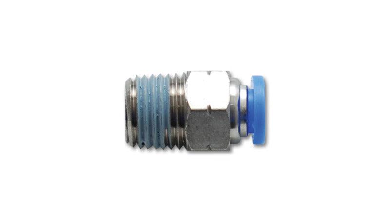 Vibrant Male Straight Pneumatic Vacuum Fitting 1/8in NPT Thread for use with 3/8in 9.5mm OD tubing - Corvette Realm