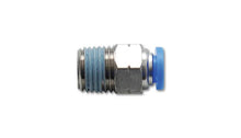 Load image into Gallery viewer, Vibrant Male Straight Pneumatic Vacuum Fitting 1/8in NPT Thread for use with 3/8in 9.5mm OD tubing - Corvette Realm