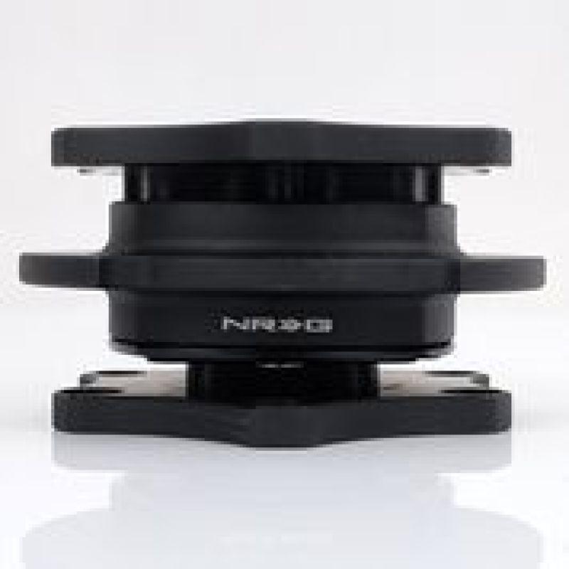 NRG Quick Release SFI SPEC 42.1 - Matte Black Body / Matte Black Ring - Corvette Realm