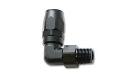 Vibrant Male NPT 90 Degree Hose End Fitting -10AN - 3/8 NPT - Corvette Realm