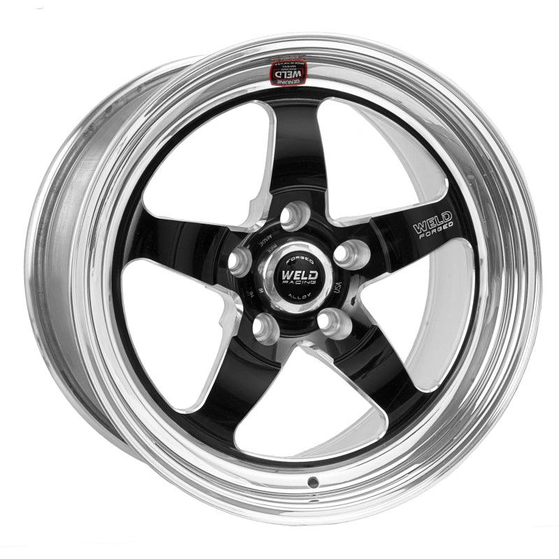 Weld S71 17x10 / 5x120mm BP / 7.2in. BS Black Wheel (High Pad) - Non-Beadlock - Corvette Realm