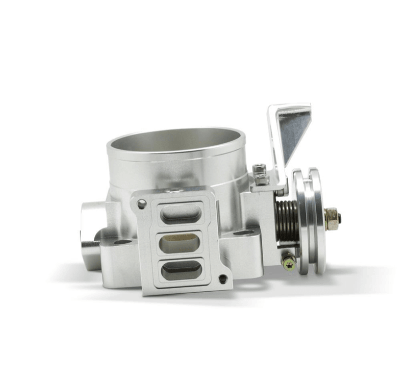 BLOX Racing 72mm Billet Throttle Body - Anodized Silver - Corvette Realm