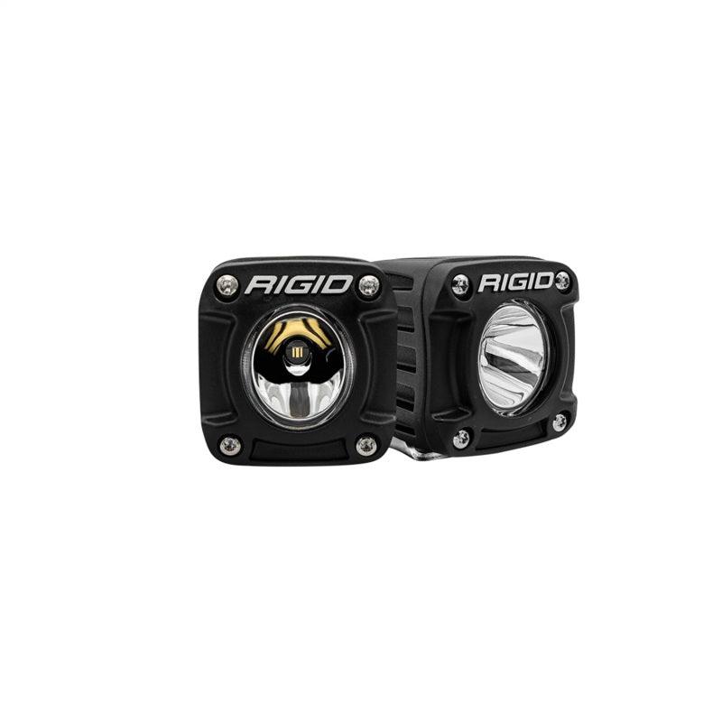 Rigid Industries Revolve Pod w/White Trim Ring - Pair - Corvette Realm