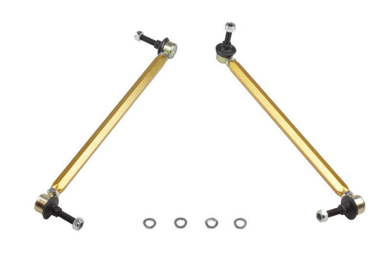 Whiteline 10+ Chevy Camaro FR Coupe Front Sway Bar - Link Assy H/D Adj Steel Ball (360mm C to C) - Corvette Realm