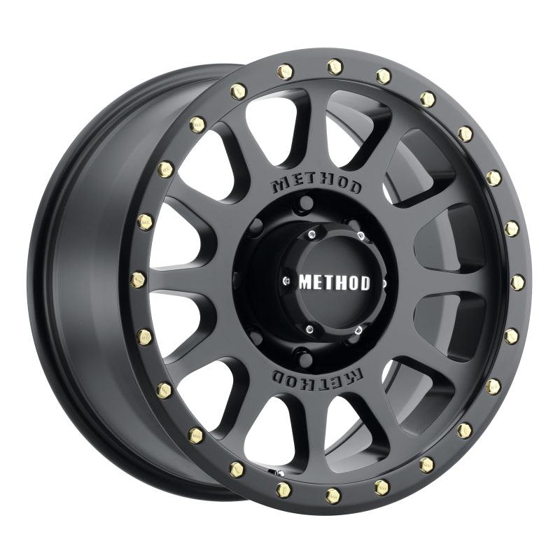 Method MR305 NV 18x9 -12mm Offset 8x6.5 130.81mm CB Matte Black Wheel - Corvette Realm