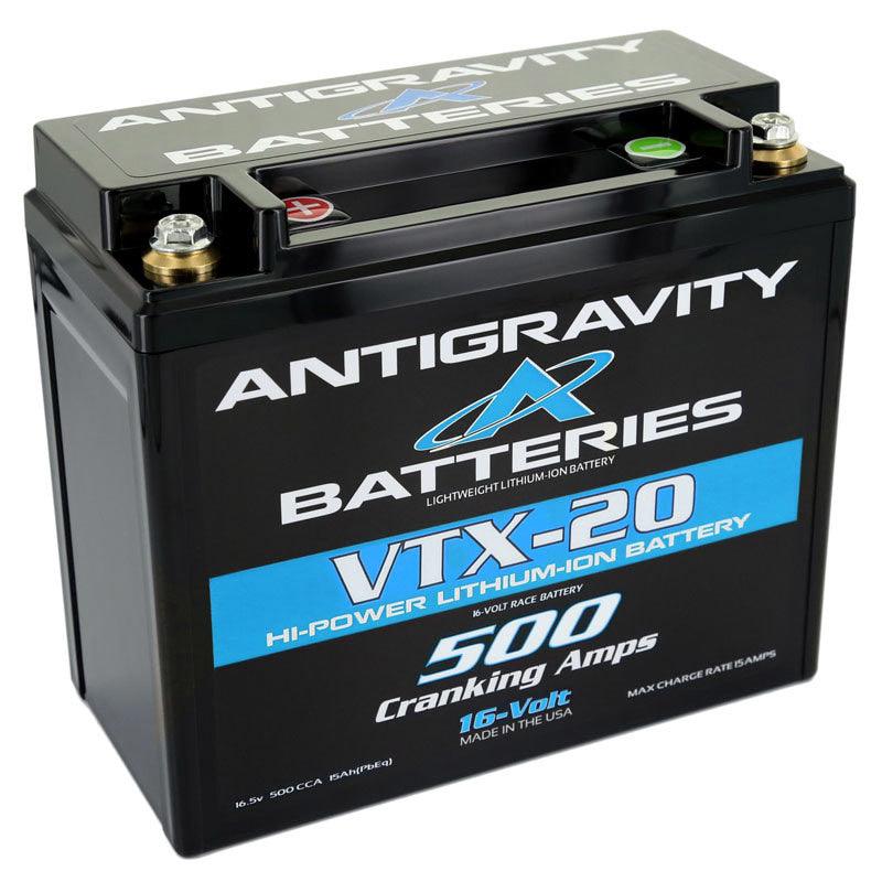 Antigravity Special Voltage YTX12 Case 16V Lithium Battery - Right Side Negative Terminal - Corvette Realm