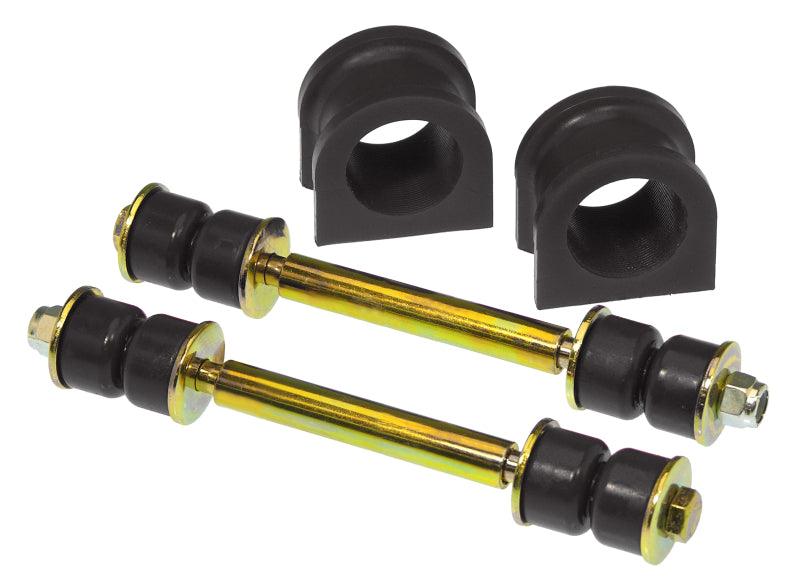 Prothane 07-14 Chevy Silverado Front Sway Bar Bushings - 36mm - Black - Corvette Realm