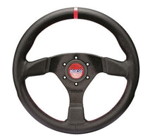 Load image into Gallery viewer, Sparco Steering Wheel R383 Champion Black Leather / Black Stitching - Corvette Realm