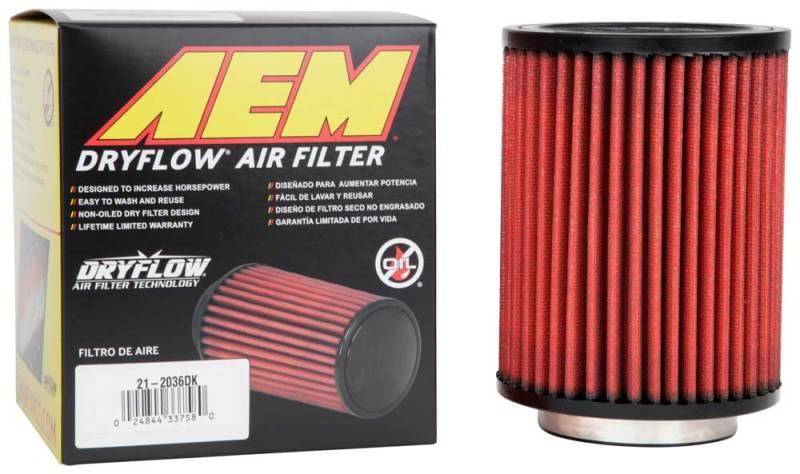 AEM Aif Filter, 3inFLG/ 5inOD/ 6-1/2inH Dry Flow - Corvette Realm