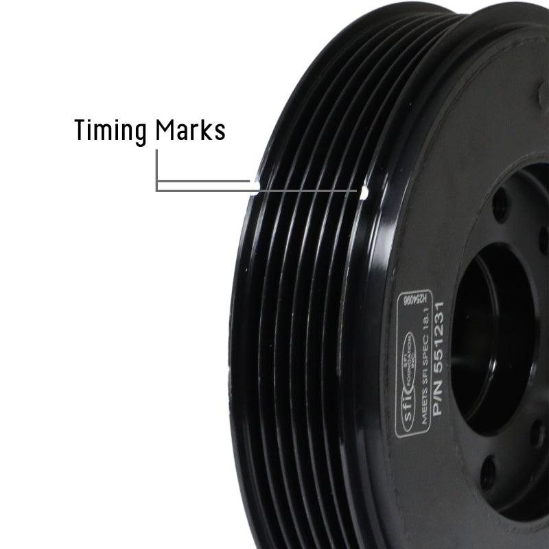 Fluidampr 08.5+ VW Golf TSi/08-13.5 Passat TSi/08.5+ Audi TT TSi Steel Internally Balanced Damper - Corvette Realm