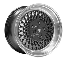 Enkei92 Classic Line 15x7 38mm Offset 4x100 Bolt Pattern Black Wheel - Corvette Realm