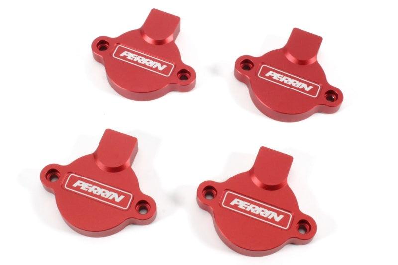 Perrin 15-22 WRX Cam Solenoid Cover - Red - Corvette Realm