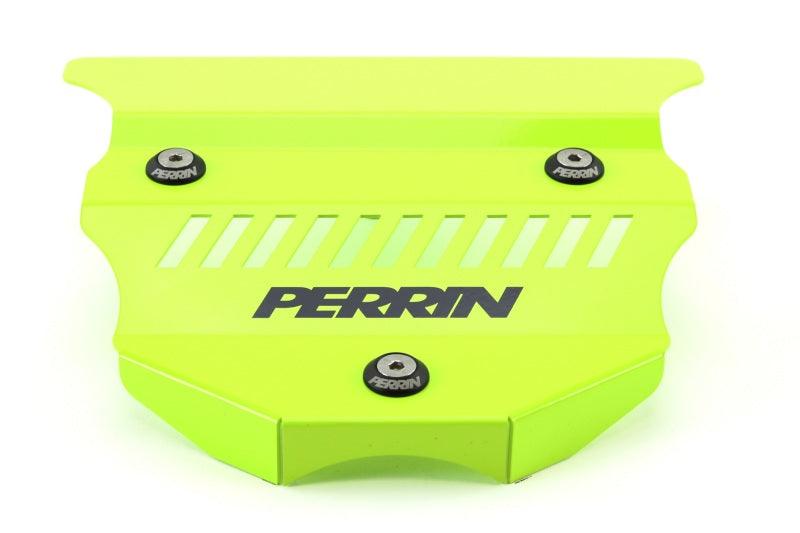 Perrin 2022+ Subaru BRZ / Toyota GR86 Engine Cover - Neon Yellow Wrinkle - Corvette Realm