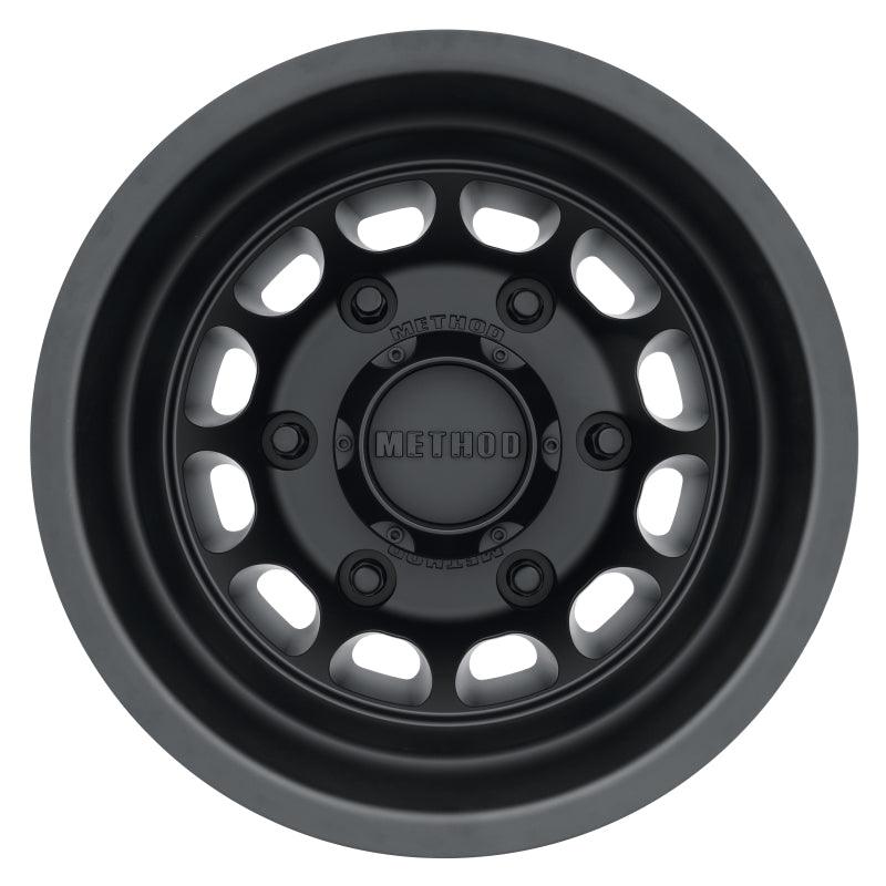 Method MR901 - REAR 16x5.5 -138mm Offset 6x205 161.04mm CB Matte Black Wheel - Corvette Realm