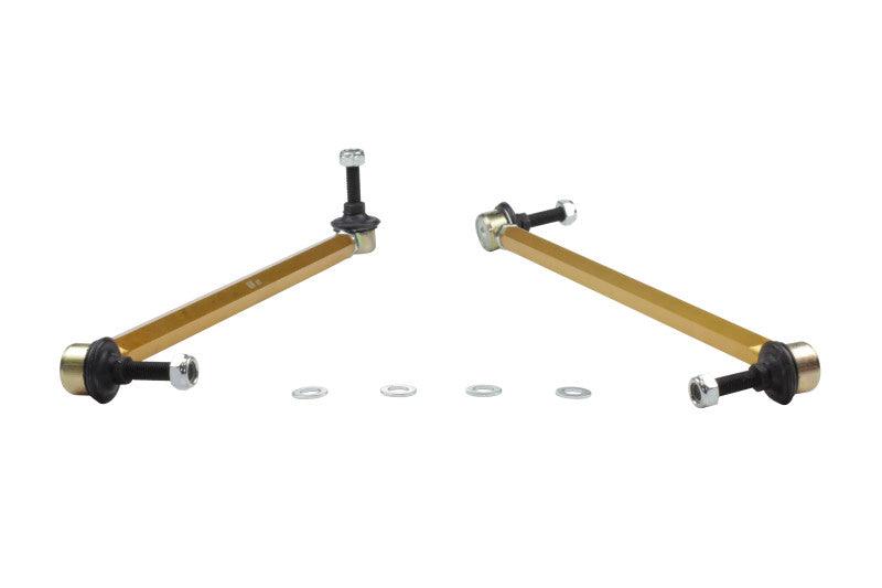Whiteline 10+ Chevy Camaro FR Coupe Front Sway Bar - Link Assy H/D Adj Steel Ball (380mm C to C) - Corvette Realm