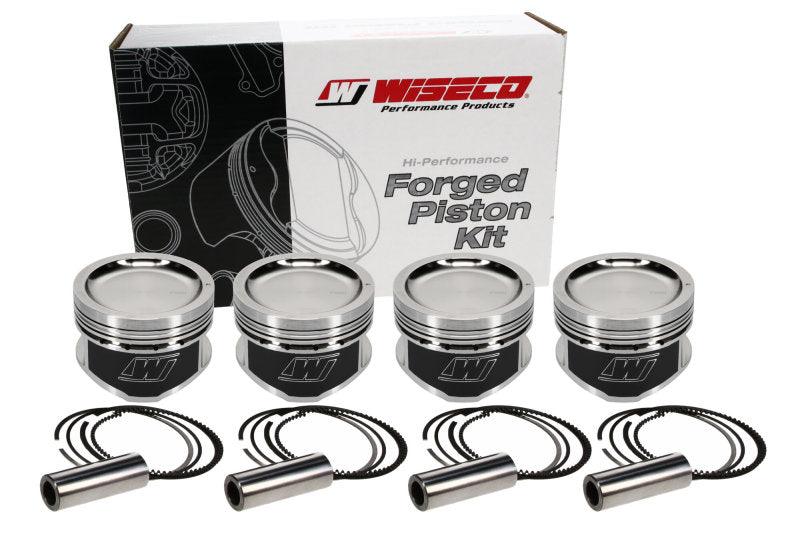 Wiseco Nissan KA24 Dished 9:1 CR 89.5 Piston Kit - Corvette Realm