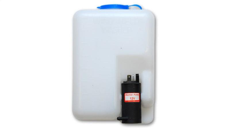 Vibrant Windshield Washer Bottle Repl Kit 1.2L bottle incl bottle ele pump mounting bracket hose - Corvette Realm