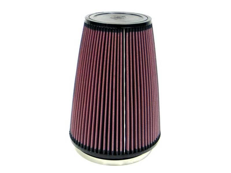 K&N Filter Universal Rubber Filter 6 inch Flange 7.5 inch Base 5 inch Top 10 inch Height - Corvette Realm