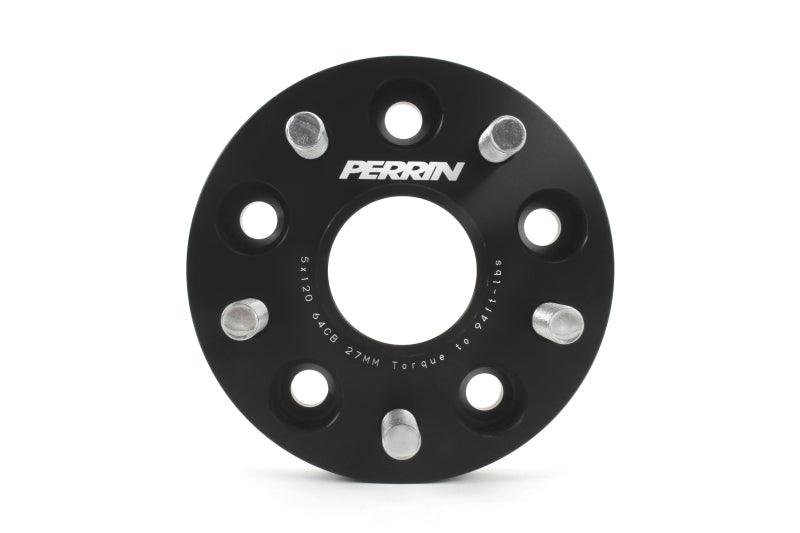 Perrin 17-18 Honda Civic Type R 64.1mm Hub 5x120 27mm Wheel Spacers (One Pair) - Corvette Realm