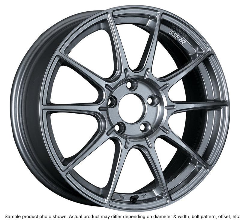 SSR GTX01 17x9 5x100 38mm Offset Dark Silver Wheel - Corvette Realm