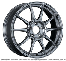 Load image into Gallery viewer, SSR GTX01 17x9 5x100 38mm Offset Dark Silver Wheel - Corvette Realm