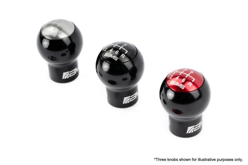 AMS Performance Subaru WRX/STi 6-Speed Billet Shift Knob (Incl Red, Black, & Gunmetal Cap) - Corvette Realm