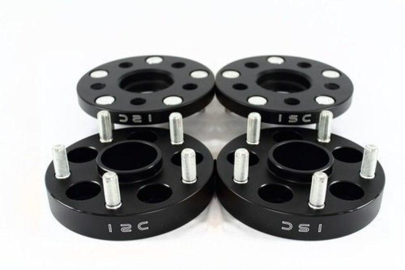 ISC Suspension 5x114.3 Hub Centric Wheel Spacers 20mm Black (Pair) - Corvette Realm