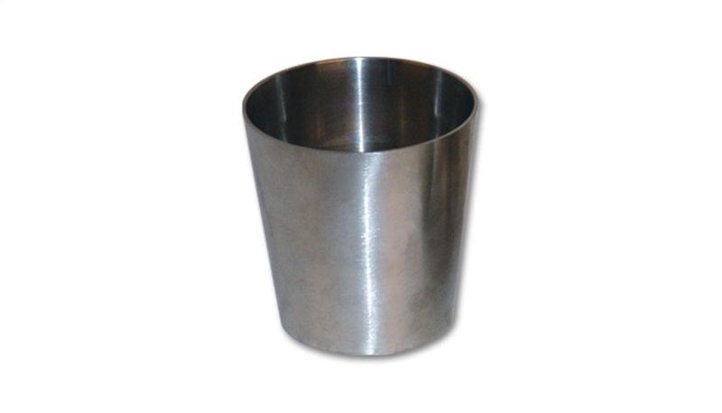 Vibrant 3in x 4in T304 Stainless Seel Straight (Concentric) Reducer - Corvette Realm