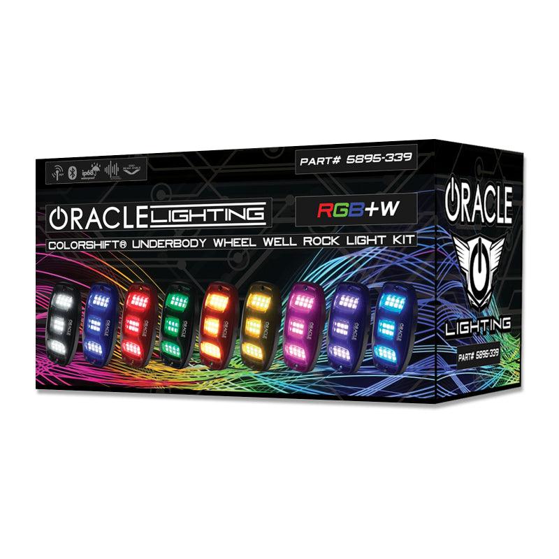 Oracle Underbody RGB+W Wheel Well Rock Light Kit - 4 PCS - ColorSHIFT - Corvette Realm