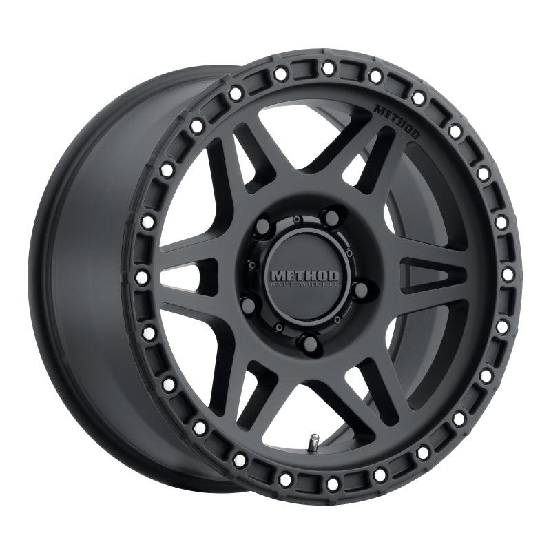 Method MR312 17x9 -12mm Offset 5x5 71.5mm CB Matte Black Wheel - Corvette Realm