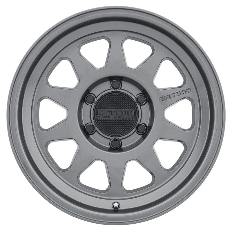 Method MR316 17x8.5 0mm Offset 6x135 87mm CB Gloss Titanium Wheel - Corvette Realm