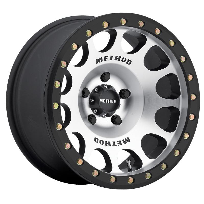 Method MR105 Beadlock 17x9 -38mm Offset 5x5 71.5mm CB Machined w/Matte Black Ring Wheel - Corvette Realm