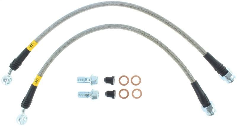 StopTech 97-03 Chevrolet Corvette Stainless Steel Front Brake Line Kit - Corvette Realm