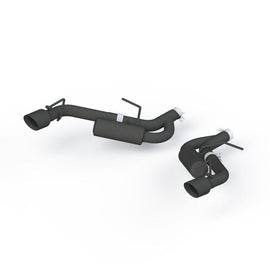 MBRP 16-19 Chevrolet Camaro 2.5in Black Coated Non NPP Axle Back Exhaust System - 4in Dual Wall Tips - Corvette Realm