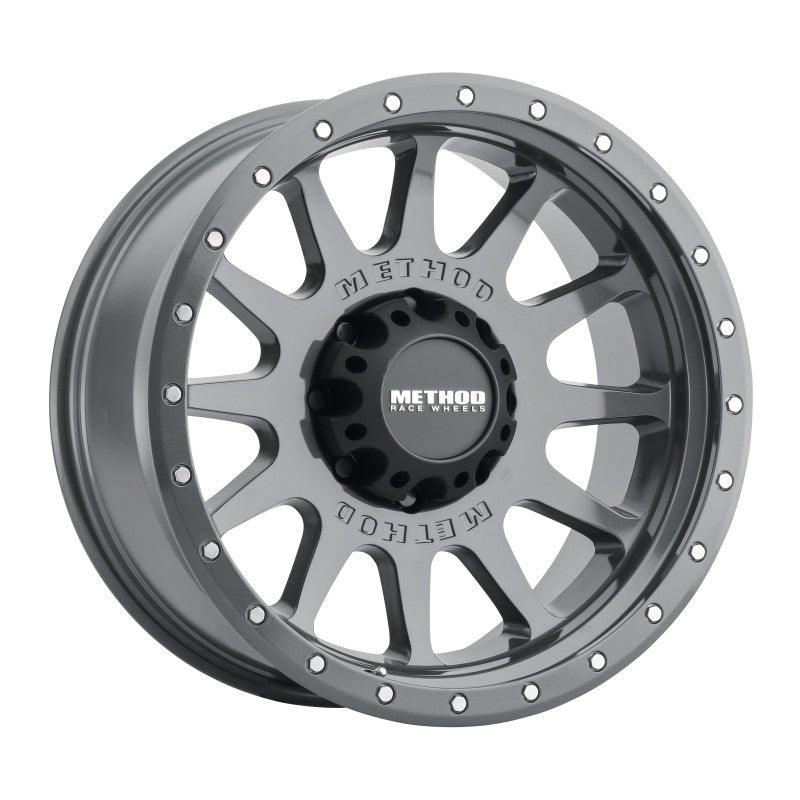 Method MR605 NV 20x10 -24mm Offset 8x170 124.9mm CB Gloss Titanium Wheel - Corvette Realm