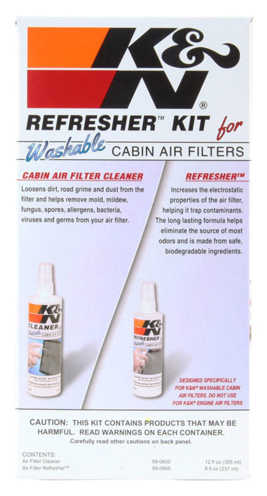 K&N Cabin Filter Cleaning Kit - Corvette Realm