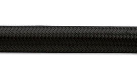Vibrant -6 AN Black Nylon Braided Flex Hose (10 foot roll) - Corvette Realm