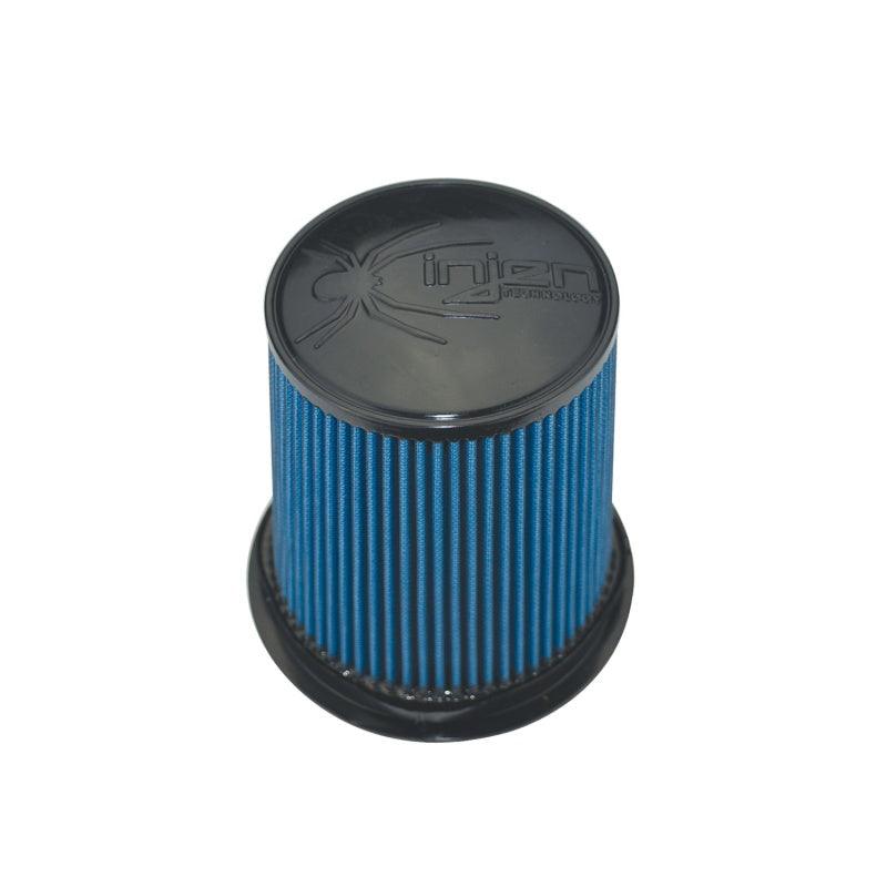 Injen NanoWeb Dry Air Filter 5.0in Filter Neck w/TwistLok/7.0in Base /5.0in Top w/Barb Fittings - Corvette Realm