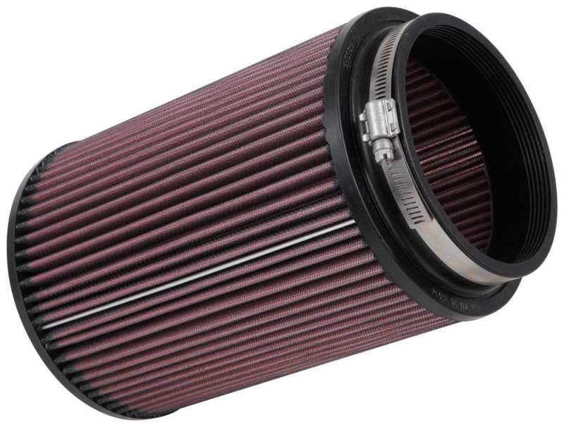 K&N Filter 2 1/4inch 10 Degree Flange 16 1/4inch x 4inch - 4 1/2inch Height - Corvette Realm