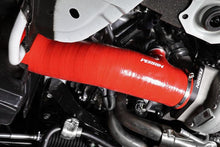 Load image into Gallery viewer, Perrin 2022+ Subaru WRX Red 3in Turbo Inlet Hose w/ Nozzle - Corvette Realm