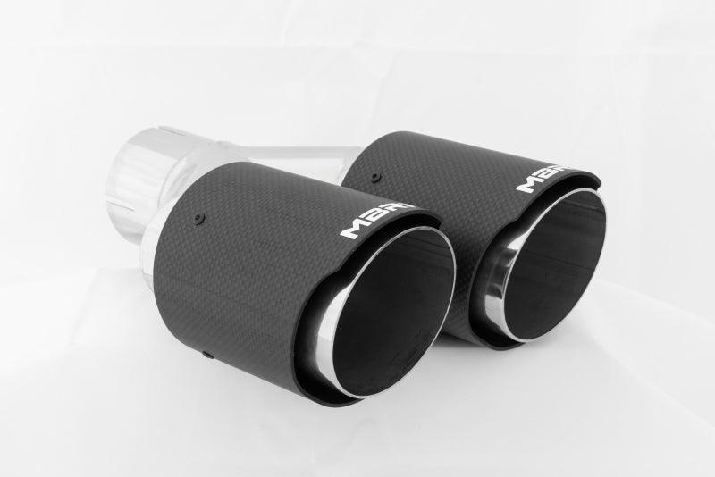 MBRP Universal Carbon Fiber Dual Tip 3.5in OD/2.5in Inlet - Corvette Realm