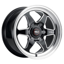 Load image into Gallery viewer, Weld S156 17x10 Ventura 6 Drag 6x135 ET42 BS7.25 Gloss BLK MIL DIA 87.1 - Corvette Realm