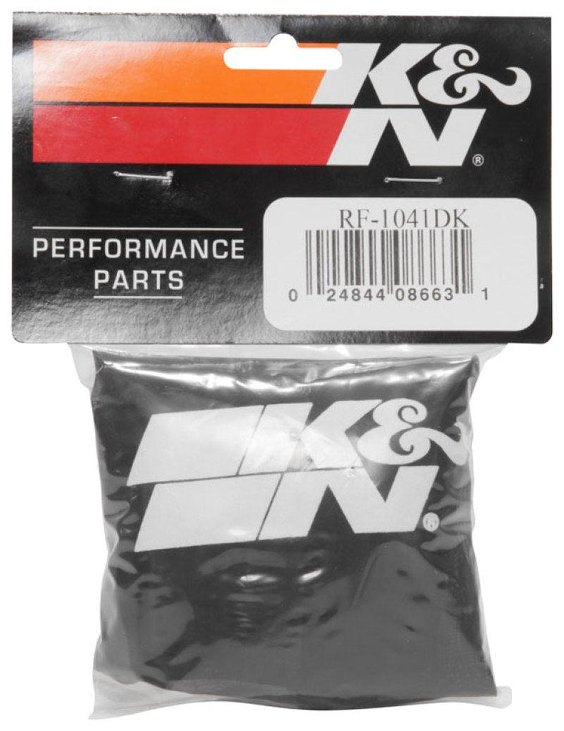 K&N Black Drycharger Round Tapered Custom Air Filter Wrap - Corvette Realm