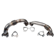 Load image into Gallery viewer, Wehrli 01-04 Chevrolet 6.6L Duramax LB7 2in Stainless Up Pipe Kit w/Gaskets - Single Turbo - Corvette Realm