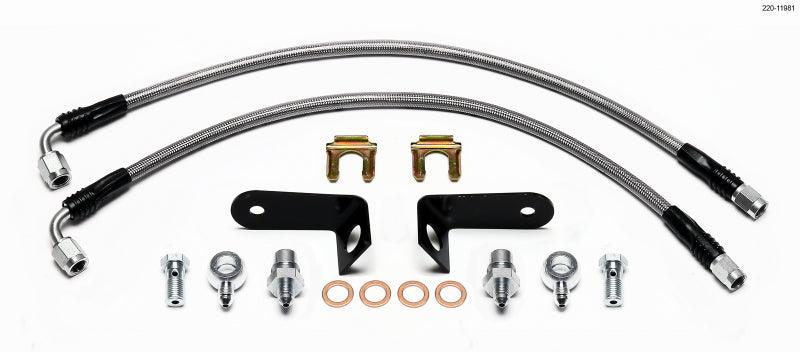 Wilwood Flexline Kit Civic 2006-up Rear - Corvette Realm