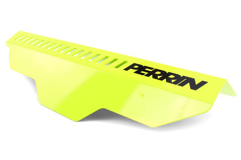 Perrin Subaru Neon Yellow Pulley Cover - Corvette Realm